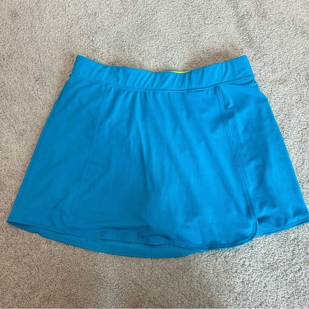 Blue golf tennis wrap skort skirt Sz M